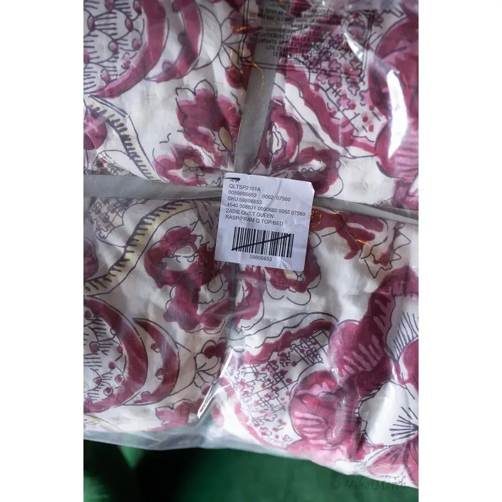 Anthropologie Zadie Quilt Queen Bedspread NEW - Picture 6 of 6